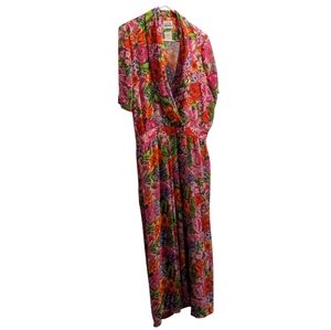 Vintage Classics by Leslie Fay Floral Maxi Dress 12